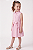 Vestido Infantil Tommy Hilfiger Chemise Listrado Rosa - Imagem 4