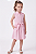 Vestido Infantil Tommy Hilfiger Chemise Listrado Rosa - Imagem 2