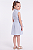 Vestido Infantil Tommy Hilfiger Chemise Listrado Azul - Imagem 3