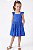 Vestido Infantil Tommy Hilfiger Bordado Inglês Azul Rpyal - Imagem 5