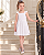 Vestido Infantil Tommy Hilfiger Bordado Inglês Branco - Imagem 4