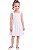 Vestido Infantil Tommy Hilfiger Bordado Inglês Branco - Imagem 1