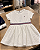 Vestido Infantil Tommy Hilfiger Branco com Saia Texturizada - Imagem 2