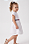 Vestido Infantil Tommy Hilfiger Branco com Saia Texturizada - Imagem 3