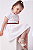 Vestido Infantil Tommy Hilfiger Branco com Saia Texturizada - Imagem 2