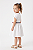 Vestido Infantil Tommy Hilfiger Branco com Saia Texturizada - Imagem 5