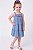 Vestido Infantil Tommy Hilfiger Jeans Chambre Leve com Babados - Imagem 5