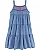 Vestido Infantil Tommy Hilfiger Jeans Chambre Leve com Babados - Imagem 7