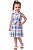 Vestido Infantil Tommy Hilfiger Xadrez em Algodão - Imagem 2