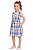Vestido Infantil Tommy Hilfiger Xadrez em Algodão - Imagem 1