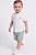 Conjunto Bebê Polo Ralph Lauren Camisa Branca e Shorts Listrado - Imagem 4