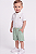 Conjunto Bebê Polo Ralph Lauren Camisa Branca e Shorts Listrado - Imagem 9