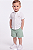 Conjunto Bebê Polo Ralph Lauren Camisa Branca e Shorts Listrado - Imagem 5