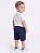 Conjunto Bebê Polo Ralph Lauren Polo Bear Bermuda Azul-Marinho - Imagem 4