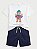 Conjunto Bebê Polo Ralph Lauren Polo Bear Bermuda Azul-Marinho - Imagem 8