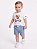 Conjunto Bebê Polo Ralph Lauren Polo Bear Bermuda Jeans Chambray - Imagem 6