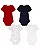 Kit 4 Bodys Bebê Tommy Hilfiger Manga Curta - Imagem 10