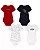 Kit 4 Bodys Bebê Tommy Hilfiger Manga Curta - Imagem 9