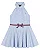 Vestido Infantil Tommy Hilfiger Listrado Azul e Branco com Laço - Imagem 11