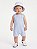 Romper Bebê Tommy Hilfiger Listrado Azul com Chapéu - Imagem 10