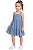 Vestido Infantil Tommy Hilfiger Jeans Chambray - Imagem 1