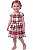 Vestido Infantil Carter’s Xadrez com Laço - Imagem 1