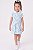 Vestido Infantil Tommy Hilfiger Polo Piquet Estampado Azul-Claro - Imagem 2