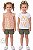 Conjunto Infantil Carter’s 3 Peças Floral Love - Imagem 1
