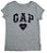 Camiseta coração Baby Gap - Imagem 1
