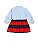 Vestido Tommy Hilfiger listras Bebe - Imagem 4