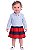 Vestido Tommy Hilfiger listras Bebe - Imagem 3