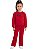 Conjunto Infantil Tommy Hilfiger em Moletom Fleece Vermelho - Imagem 1