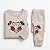 Conjunto Infantil Gap Disney Minnie Moletom Bege - Imagem 10