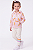 ​​​​​​​Conjunto Infantil Gap Arco-Íris Moletom Rosa e Off-White - Imagem 4