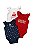 Kit 3 Bodies Regata Baby Guess - Imagem 3