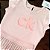 Conjunto Bebê Calvin Klein Rosa Saia Plissada. - Imagem 5