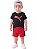 Conjunto Bebê Puma 3 Peças com Camiseta, Shorts e Boné - Imagem 1