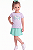 Conjunto Puma Infantil Camiseta + Saia - Imagem 1