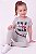 Conjunto Infantil Tommy Hilfiger – Camiseta + Legging Cinza - Imagem 2