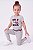 Conjunto Infantil Tommy Hilfiger – Camiseta + Legging Cinza - Imagem 3