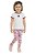 Conjunto Infantil Tommy Hilfiger camiseta e Legging Estampada - Imagem 1
