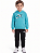 Conjunto Infantil Nike Sportswear Moletom sem Fleece Azul e Preto - Imagem 1