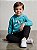 Conjunto Infantil Nike Sportswear Moletom sem Fleece Azul e Preto - Imagem 2