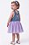 Jardineira Infantil OshKosh – Jeans com Saia Tule Lilás - Imagem 3