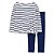 Conjunto Infantil Carter's 3 Peças Floral e Listrado - Imagem 10