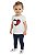 Camiseta Bebê Tommy Hilfiger com Estampa de Coração - Imagem 1