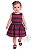 Vestido Festa Bebê Tommy Hilfiger Listrado - Imagem 1