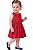 Vestido Bebê Tommy Hilfiger Floral Vermelho - Imagem 1