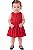 Vestido Bebê Tommy Hilfiger Floral Vermelho - Imagem 2
