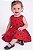 Vestido Bebê Tommy Hilfiger Floral Vermelho - Imagem 3